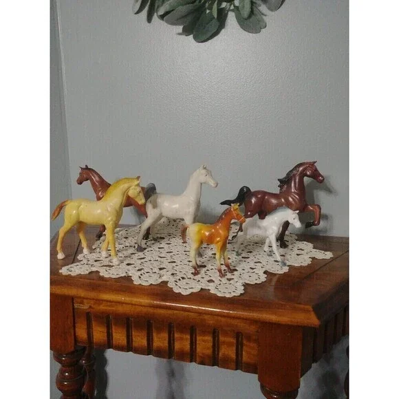 Vintage Imperial Toy Horses copyright 1975 lot - Picture 2 of 12